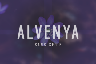 Alvenya: A Modern Font for Elegant Design