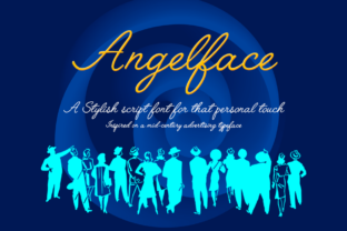 Angelface Font for Creative Brands