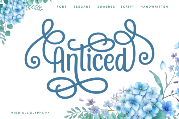 Anticed: A Sweet Font for Business Branding