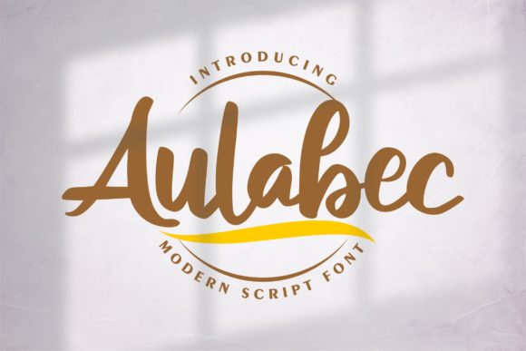 Aulabec Font for Creative Projects