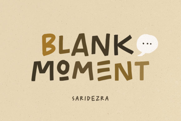 Blank Moment Font for Web Design