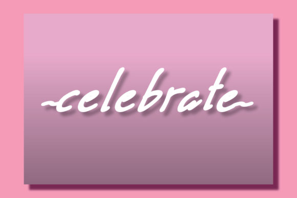 Celebrate: A Font for Elegant Branding