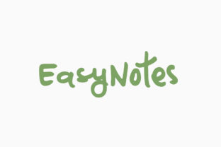 EasyNotes Font for Web Design