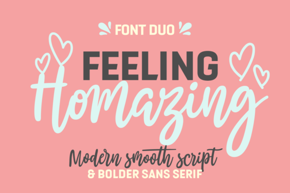 Feeling Homazing Font for Web Design