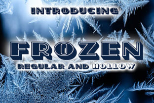 Frozen Font for Business Branding