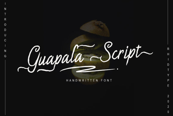 Gualapa: A Handwritten Font for Real Campaigns