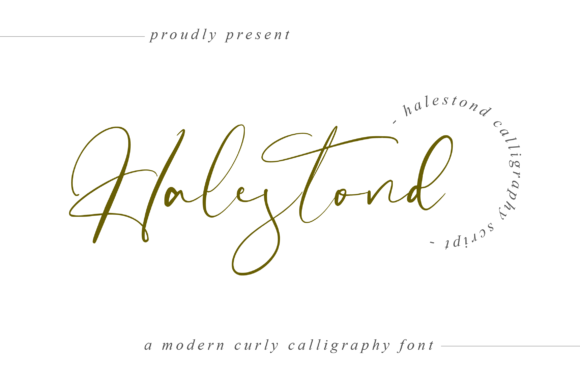 Halestond Font: Elegant Script for Designers