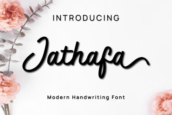 Jathafa: A Friendly Handwritten Font for Creative Projects