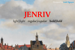 Jenriv: A Serif Font for Elegant Web Design