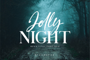 Jolly Night Duo Font for Web Design