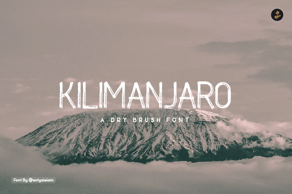 Kilimanjaro Font for Creative Projects