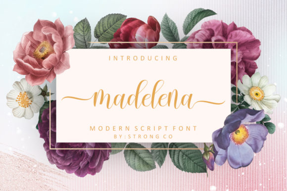 Madelena: A Script Font for Elegant Campaigns