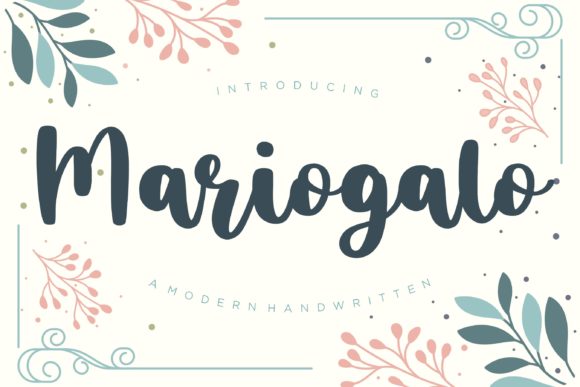 Mariogalo Font for Web Design