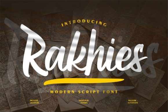 Rakhies Font for Bold Web Design