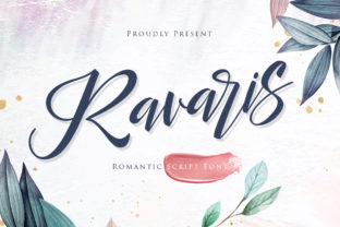 Ravaris: A Script Font for Creative Expression