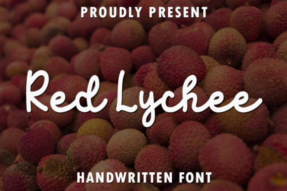 Red Lychee Font for Business Branding