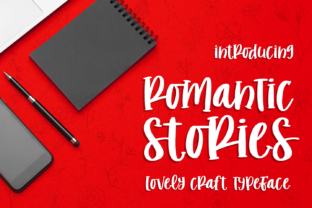 Romantic Stories Font for Elegant Branding