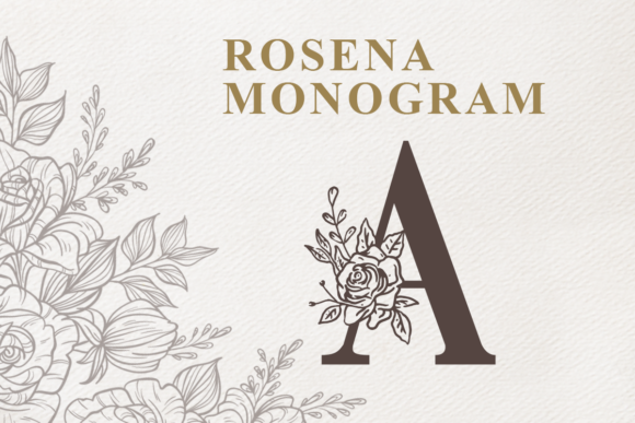 Rosena: A Romantic Font for Creative Projects