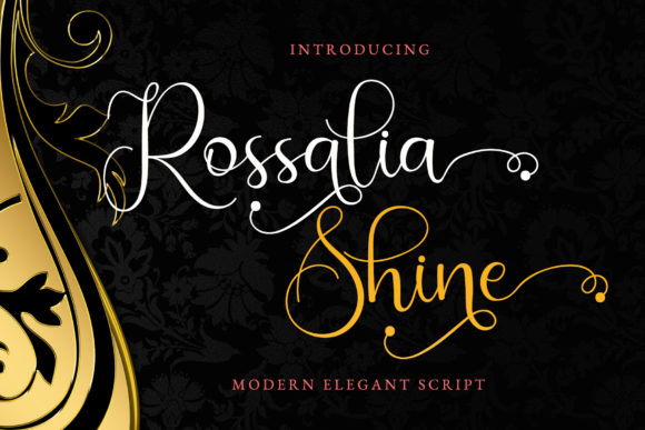 Rossalia Shine Font for Elegant Branding