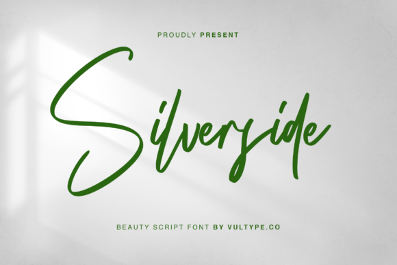 Silverside Font: Playful Script for Creative Campaigns