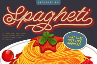 Spagheti Font for Creative Campaigns