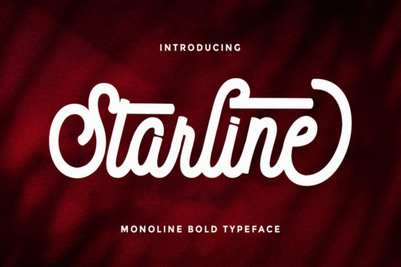 Starline Font for Web Design