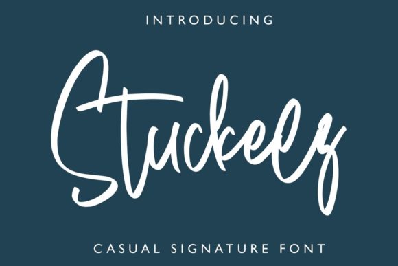 Stuckeez Font for Creative Projects