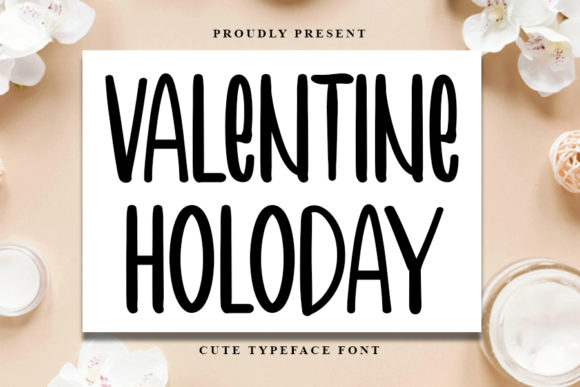 Valentine Holoday Font Review