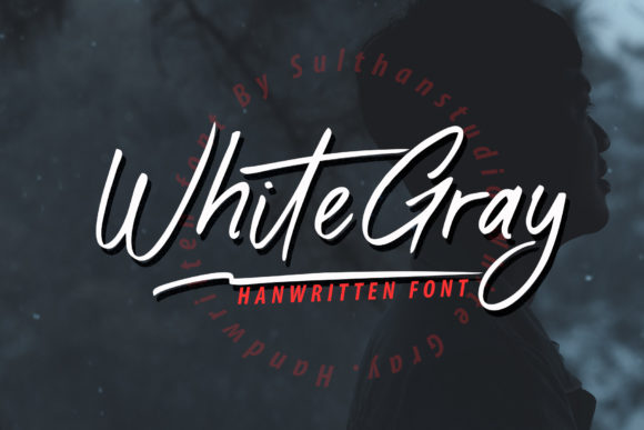 White Gray Font for Business Design