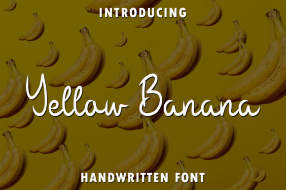 Yellow Banana Font Review